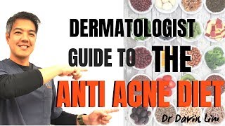 ACNE DIET GUIDE  Dermatologist Approved [upl. by Ainerol]