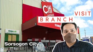 CITI Hardware Tour   Sorsogon City [upl. by Niwled]