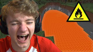 Minecraft’s Lava Ravine Mod is actually funny [upl. by Yevol]