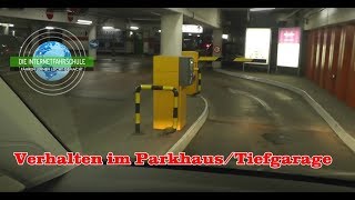 Parken Teil 4  Parkhaus amp Tiefgarage  Tipps amp Gefahren  Fahrstunde  Fahrstunde [upl. by Yralam265]