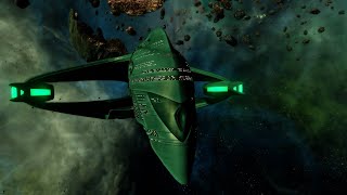 Dderidex Romulan Warbird  Star Trek Online  Star Trek TNG [upl. by Htevi67]