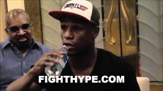 MAYWEATHER DISCUSSES TURNING PRO AND SPARRING PERNELL WHITAKER [upl. by Dominic]