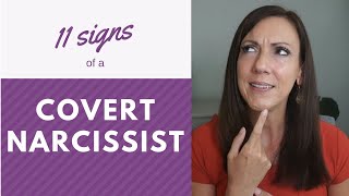 11 Ways to Recognize a Covert Narcissist [upl. by Nyrahs]