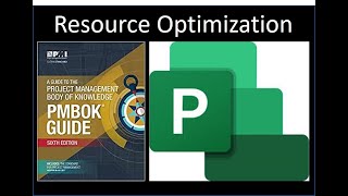 Resource Optimization Resource Leveling Resource Smoothing in PMBOK and Microsoft Project [upl. by Inessa]