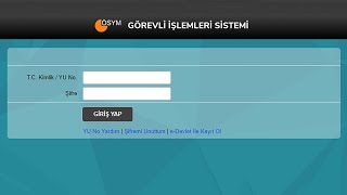 GİS ÖSYM ÜZERİNDEN SINAV GÖREVİ ONAYLAMA REDDETME İADEDEN SINAV GÖREVİ BAŞVURUSU YAPMA İŞLEMİ [upl. by Aikemaj885]