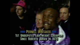 Pernell Whitaker Vs Jorge Paez Full Fight 28 05Oct1991 [upl. by Arza]