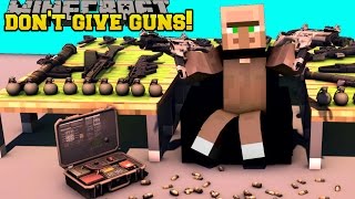 Minecraft DONT GIVE GUNS TO VILLAGERS  MASTER OF TIME  Custom Map 1 [upl. by Adnahsed743]