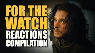 Game of Thrones FOR THE WATCH Reactions Compilation [upl. by Loria237]