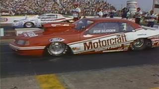 Drag Racing 1987 NHRA US Nationals PRO STOCK Semi Finals [upl. by Pauline100]