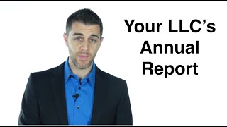 LLC Annual Report Form an LLC 1011 [upl. by Ocnarfnaig491]