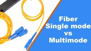 Single mode Vs Multi mode Fiber Cable  Network Engineer Must Know this [upl. by Aniarrol]