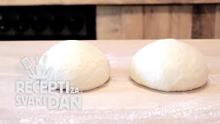 Tijesto za pizzu  video recept [upl. by Nikoletta762]