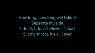 Red Hot Chili Peppers  Otherside lyrics [upl. by Anilet]