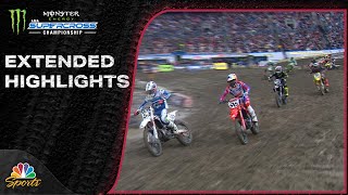 Supercross 2024 EXTENDED HIGHLIGHTS Round 11 in Seattle  32324  Motorsports on NBC [upl. by Bridgid]