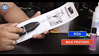 IKEA MILK FROTHER Review amp Battery Installation [upl. by Chuck]