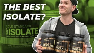 Optimum Nutrition Gold Standard Whey Isolate Review  The Best Isolate [upl. by Iliam]