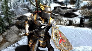 Skyrim Artifacts  The Breton Paladin Full Walkthrough [upl. by Oakley]