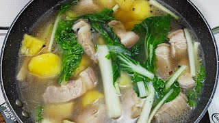 Nilagang Baboy with Patatas at Pechay [upl. by Moir]