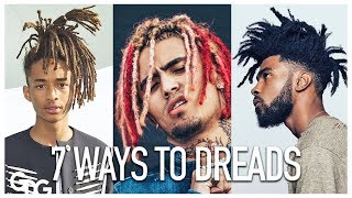 7 Ways To Start Dreadlocks [upl. by Nnylatsyrc]