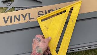 How To Install Siding On A Gable Wall [upl. by Asia]