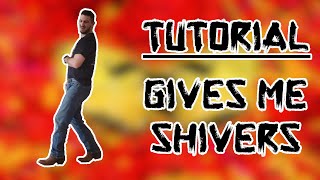 Shivers Line Dance Tutorial [upl. by Ymij334]