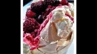 The Easiest amp Simplest Pavlova Recipe in the World  FOODIE HACK [upl. by Neomah30]