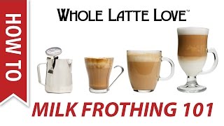 Milk Frothing for Beginners [upl. by Warford]