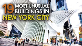 19 Most Unusual Buildings in NEW YORK CITY [upl. by Dominy]