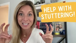 HELP WITH STUTTERING FOR KIDS AND ADULTS At Home Speedy Speech Therapy Stuttering Exercises [upl. by Blau]