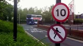 Buses at Leeds bus station [upl. by Urbani]