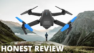 ZeroX Swift Foldable 720p HD Drone  An Honest Review [upl. by Attaynik]