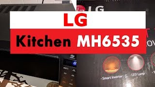 LG Kitchen MH6535 Forno Microonde Inverter  Grill [upl. by Eleinad]