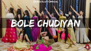 Bole Chudiyan  Diwali Special Dance  Wedding Dance  Dance Alley  Sheena Thukral Choreography [upl. by Nerok]