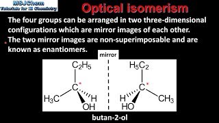 S327 Optical isomerism part 1 HL [upl. by Uyerta417]