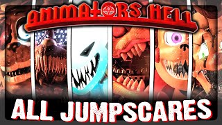 Animators Hell Demo 2 All Jumpscares  SECRET Jumpscares 🔥 ВСЕ СКРИМЕРЫ [upl. by Alleinad]