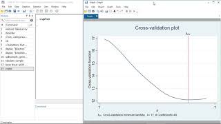 New in Stata 16 Lasso for prediction and model selection [upl. by Zillah]