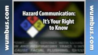 Hazard Communication Video MSDS Safety [upl. by Enniroc860]