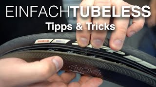 TubelessMontage Rennradreifen mit vielen Tipps amp Tricks Zipp 404 NSW 20182019 [upl. by Ojillek]