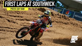 2024 Southwick Motocross  Press Day Raw [upl. by Lered]