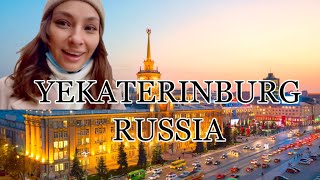 Yekaterinburg Russia Let’s stroll on streets [upl. by Garretson]