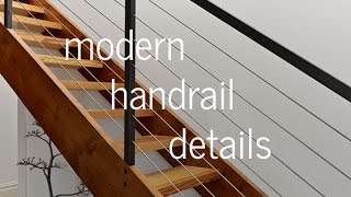 Modern Handrail Details [upl. by Anaderol47]