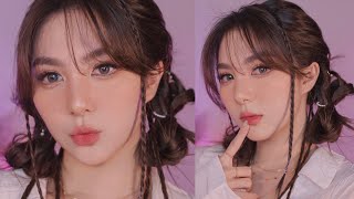 Tutorial  Review Belanjaan Makeup KKV 🧐💸 [upl. by Lonny]