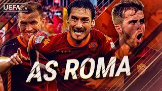 AS Roma  GREATEST European Goals amp Highlights  Dzeko Totti Pjanić [upl. by Itak583]