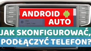 Android Auto Jak podłączyć telefon do samochodu [upl. by Yona114]