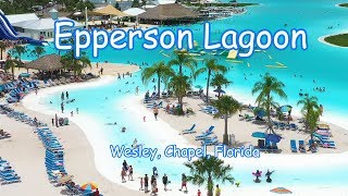 Epperson Lagoon  Tropical Beach Recreation Area  Wesley Chapel [upl. by Yi387]