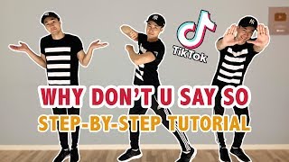 DOJA CAT  SAY SO Tutorial  TikTok Dance [upl. by Hardi483]