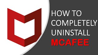 How to Uninstall Mcafee in PC 100 Completed [upl. by Khano]