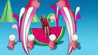 Justine Clarke  Watermelon Official Video [upl. by Zelda643]