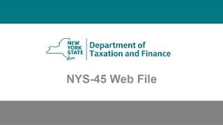 NYS45 Web File [upl. by Dray]