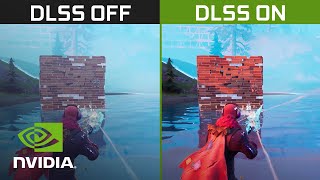 Fortnite  4K NVIDIA DLSS Comparison [upl. by Rashidi800]